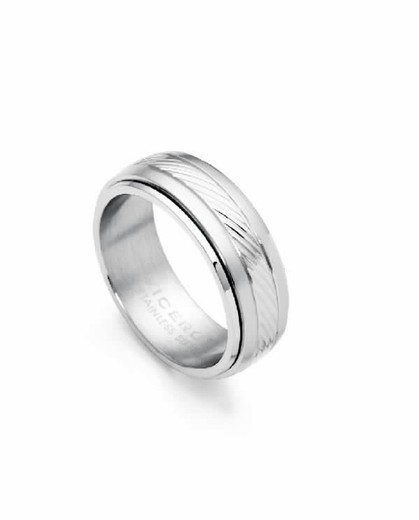 Anillo de Hombre Magnum Viceroy giratorio de acero 75328A02400