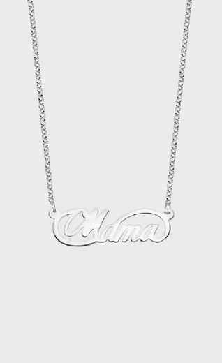 Collar Lotus Silver Mama.Infinito Lp3402-1/1