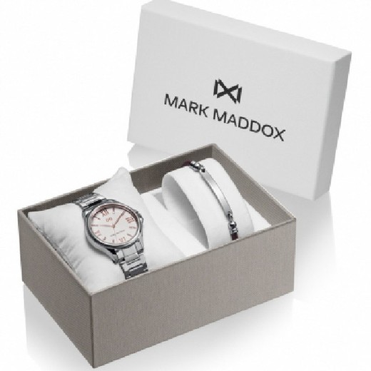 Pack Reloj Acero Mark Maddox- Mm7145-03
