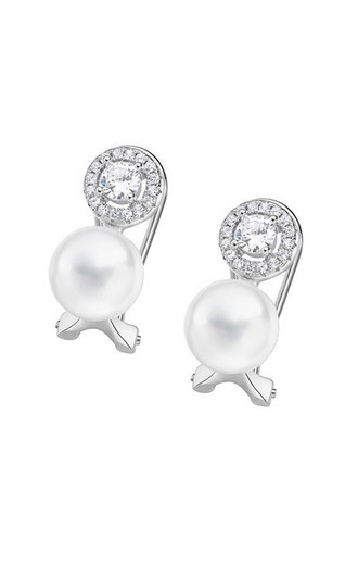 Pendientes Lotus Silver Mujer Pearls Lp3027-4/1