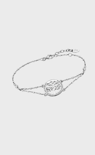 SKS275 PULSERA ESCLAVA PLATA CALAVERAS – Raive Joyas