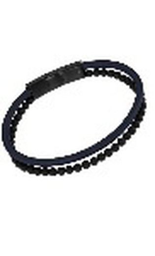 Pulsera Lotus Style LS2389-2/2 hombre negro/azul