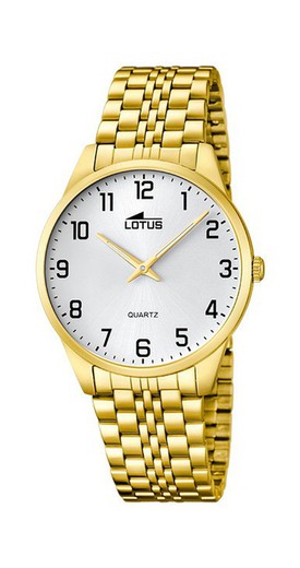 Reloj Lotus De Hombre Acero Dorado 15885/1