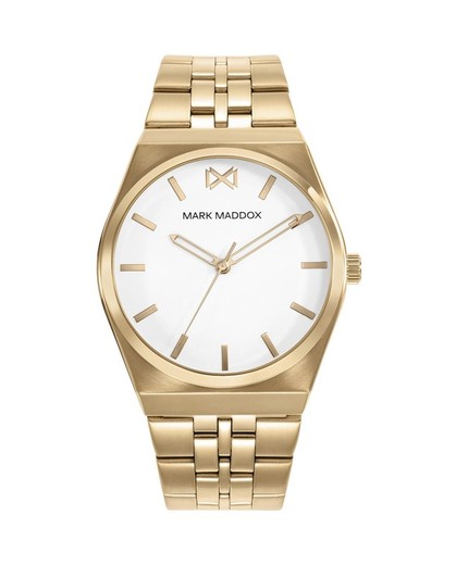 Reloj Mark Maddox de acero Ip dorado de hombre HM0152-07