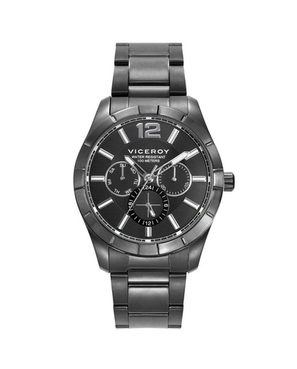 Reloj Viceroy de Hombre Magnum de acero Ip gris 401333-15