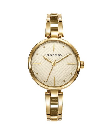 Reloj Viceroy Mujer Ip Dorado