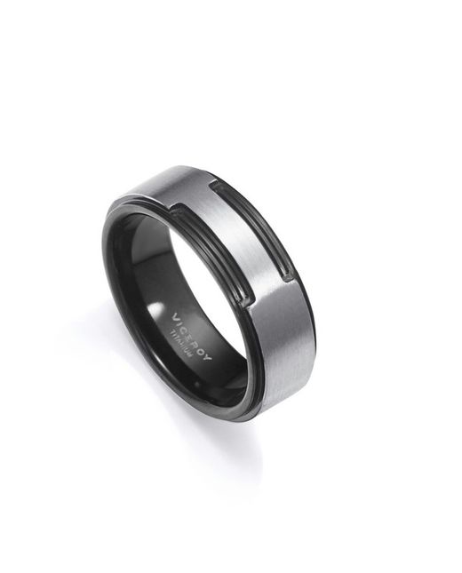 Anillo Viceroy de Titanio e IP Negro,de Hombre 15154A02210