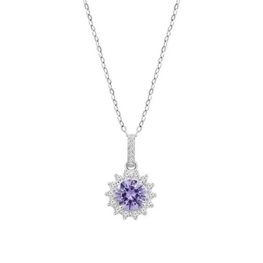 Collar Lotus Silver LP3791-1/2 mujer.