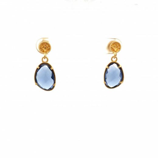 Pendientes Top Siver plata chapada plata chap.PE7874PX