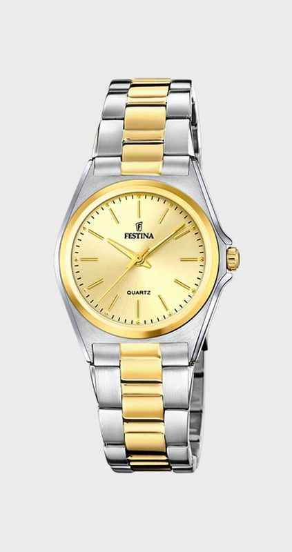 Reloj Festinade mujer acero bicolor .F20556/1