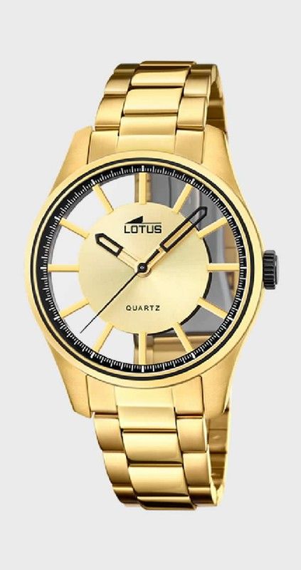 Reloj Lotus Excellent 18903/1 dorado para hombre.