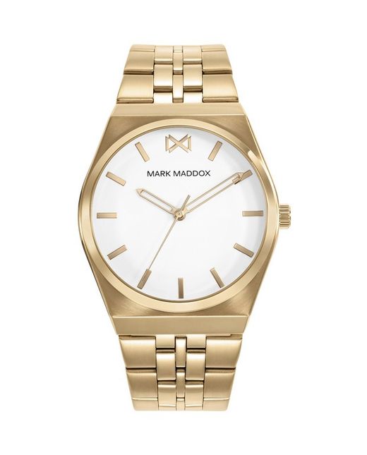 Reloj Mark Maddox de acero Ip dorado de hombre HM0152-07