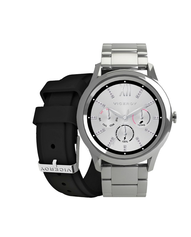 Reloj Viceroy Smart Pro para mujer con brazalete de acero y correa